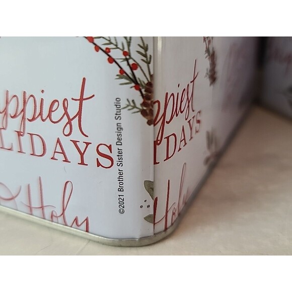 Christmas Party Tin Food Safe Set Of Two - Picture 10 of 10